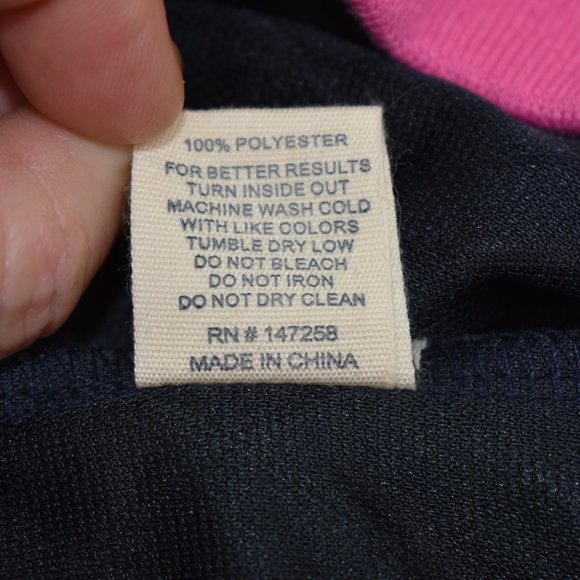 Simply Southern Black Pink Quilted 1/4 Snap Pullover Size M Sweatshirt Jacket - Picture 13 of 13